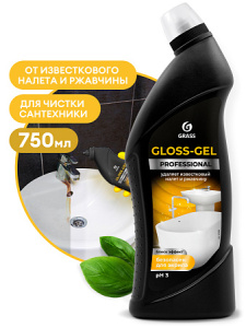 Чистящее средство для сан.узлов Gloss-Gel Professional (фл