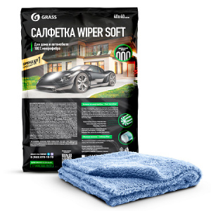 Салфетка WIPER SOFT (100_ микрофибра 40_40) упакованная