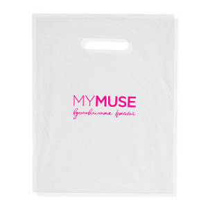 Пакет-майка с логотипом MYMUSE