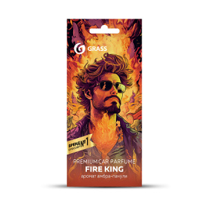 Ароматизатор воздуха картонный Grass "_Fire King"_